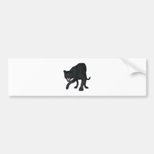 Pegatina Para Coche Leopardo negro