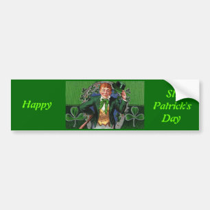 Pegatina Para Coche Leprechaun