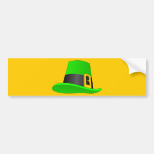 Pegatina Para Coche Leprechaun Gorra con hebilla