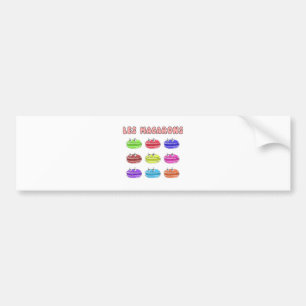 Pegatina Para Coche Les Macarons Cute Personalizado