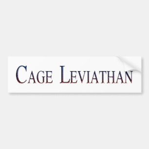 Pegatina Para Coche Leviatán de jaula