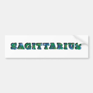 Pegatina Para Coche Leyenda sagittariana