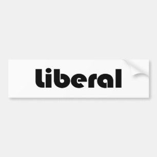 Pegatina Para Coche Liberal