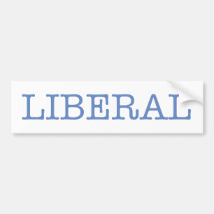 Pegatina Para Coche Liberal