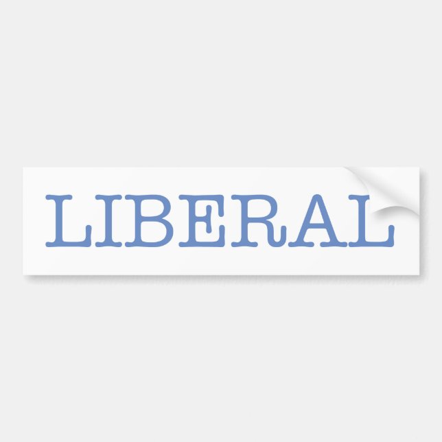 Pegatina Para Coche Liberal (Frente)