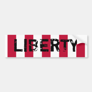 Pegatina Para Coche LIBERTAD con la bandera de la LIBERTAD