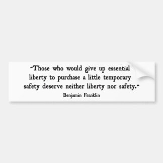 Pegatina Para Coche Libertad esencial