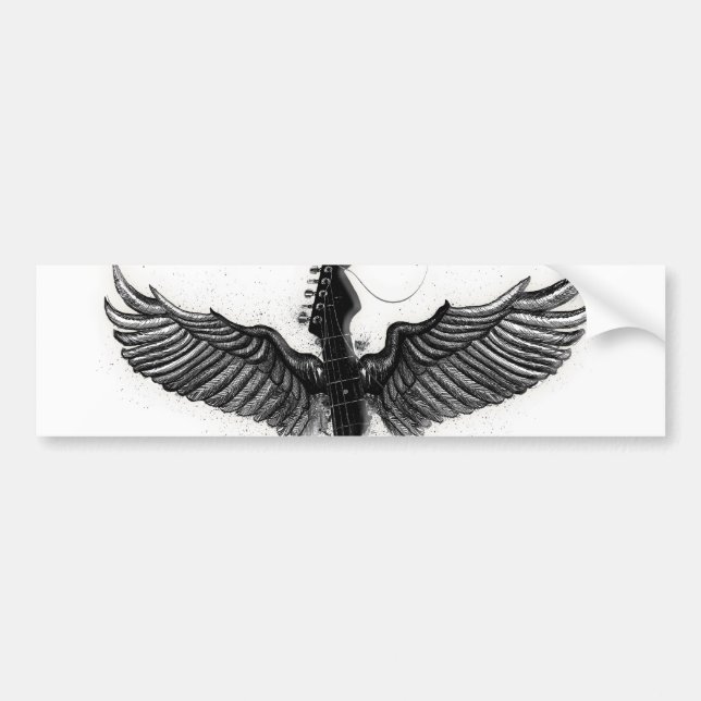 Pegatina Para Coche Libertad Musical (Frente)