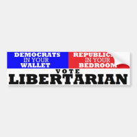 Libertario autoritario de la cartera y del