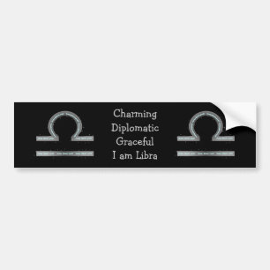 Pegatina Para Coche Libra Bumper Sticker