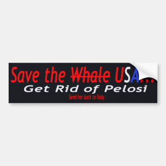 Pegatina Para Coche Líbrese de Pelosi