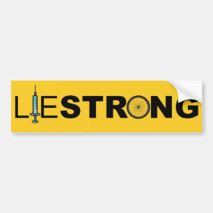 Pegatina Para Coche LIESTRONG - Lance Armstrong