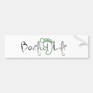 Pegatina Para Coche life-2 descalzo