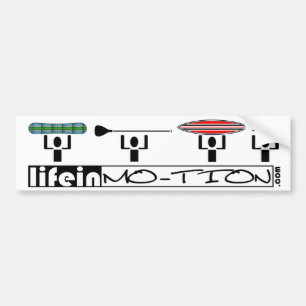 Pegatina Para Coche LifeinMotion_Bumpersticker