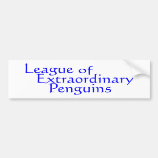 Pegatina Para Coche Liga de Pingüinos Extraordinarios 3