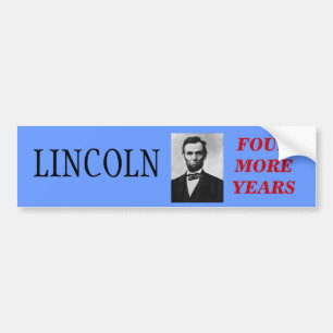 Pegatina Para Coche Lincoln para el presidente