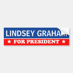 Pegatina Para Coche Lindsey Graham para el presidente 2016