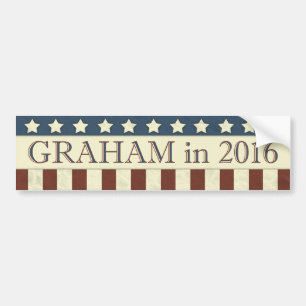 Pegatina Para Coche Lindsey Graham Presidente en 2016