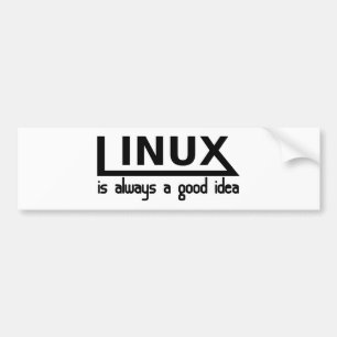 Pegatina Para Coche Linux