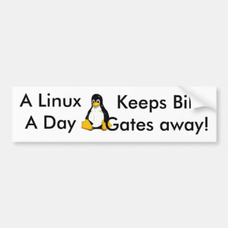 Pegatina Para Coche Linux al día…