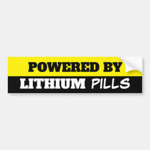 PEGATINA PARA COCHE LITHIUM PILLS