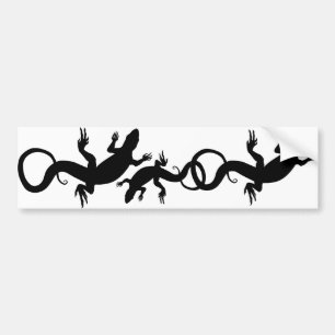 Pegatina Para Coche Lizard Art Gifts Lizard Bumper Sticker Reptile Art