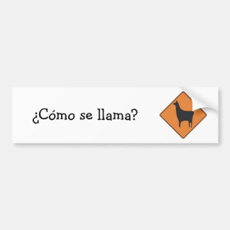 Pegatina Para Coche ¿Llama del SE de Cómo del ¿?