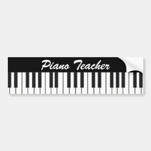 Pegatina Para Coche Llaves del piano