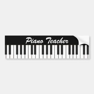 Pegatina Para Coche Llaves del piano