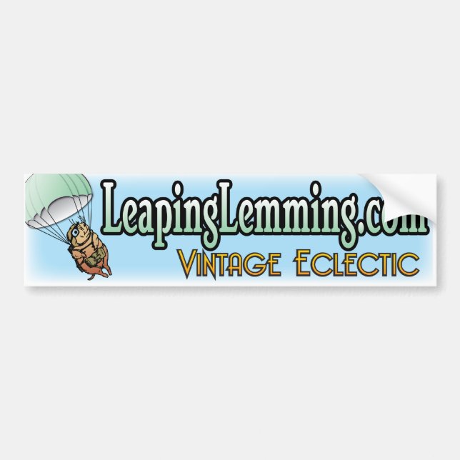 Pegatina Para Coche LLbumpersticker (Frente)