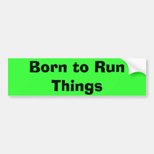 Pegatina Para Coche Llevado a RunThings