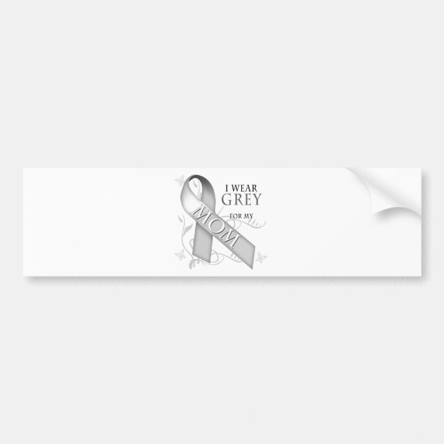 Pegatina Para Coche Llevo el gris para mi mamá (Frente)