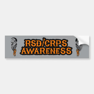 PEGATINA PARA COCHE LOBO/LUNA...RSD/CRPS