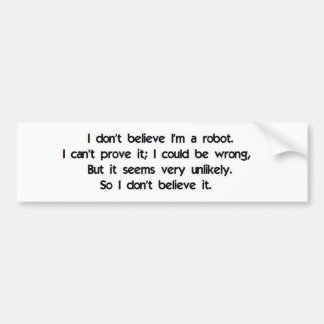 Pegatina Para Coche Lógica del robot