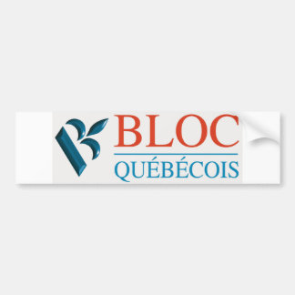 Pegatina Para Coche Logo de Bloc Québécois