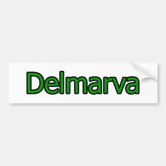 Pegatina Para Coche Logo de Delmarva (Frente)