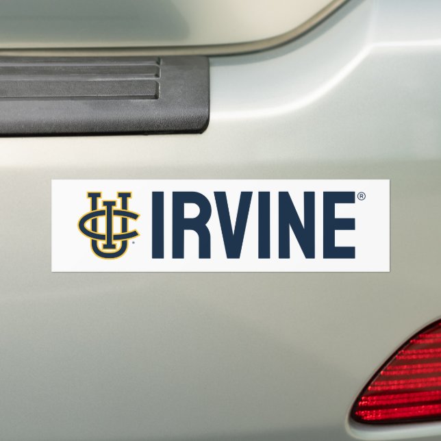 Pegatina Para Coche Logo de Irvine University of California (en coche)