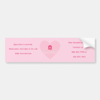Pegatina Para Coche Logo de Liviys Cares