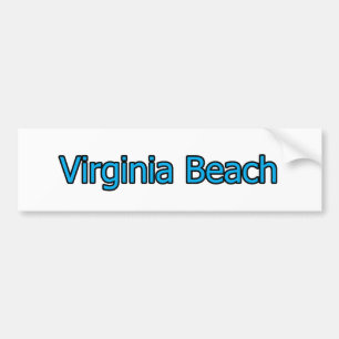 Pegatina Para Coche Logo de Virginia Beach