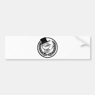 Pegatina Para Coche Logotipo anónimo de LulzSec