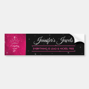 Pegatina Para Coche logotipo de la empresa de consultoría de joyería B