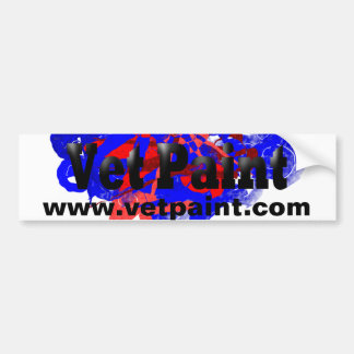 Pegatina Para Coche Logotipo de la pintura del veterinario