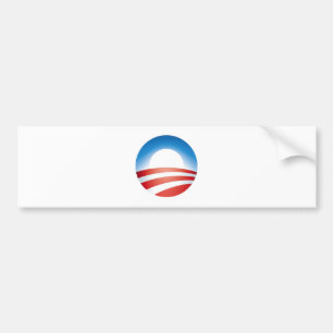 Pegatina Para Coche Logotipo de Obama
