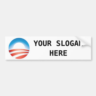 Pegatina Para Coche Logotipo de Obama