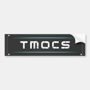 Pegatina Para Coche Logotipo de TMOCS DJ