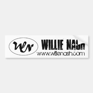 Pegatina Para Coche logotipo del wn, Willie Nash, www.willienash.com