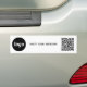 Pegatina Para Coche Logotipo sencillo y promoción de código QR para el (On Car)
