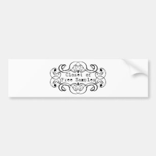 Pegatina Para Coche Logotipo Swirly Black