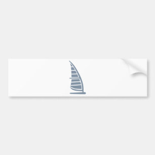 Pegatina Para Coche Logotipo Windsurfing