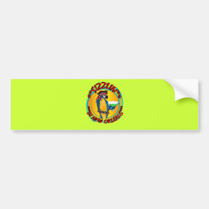 PEGATINA PARA COCHE LOROS CHISPORROTEANTES